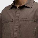 Relaxed Long Sleeve Overshirt