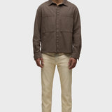Relaxed Long Sleeve Overshirt