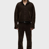 Walker Faux Suede Trouser