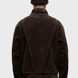 Faux Suede Jacket