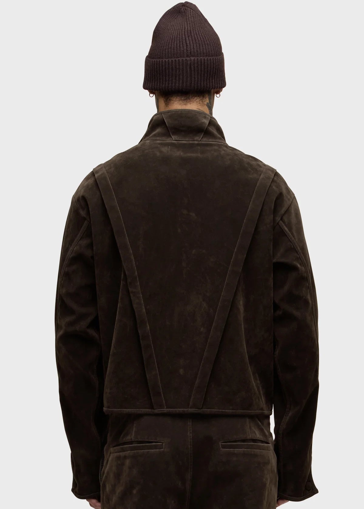 Faux Suede Jacket