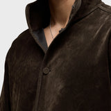 Faux Suede Jacket