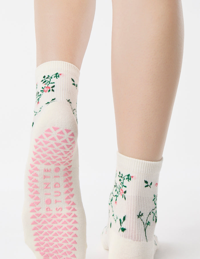 Rose Garden Ankle Sock