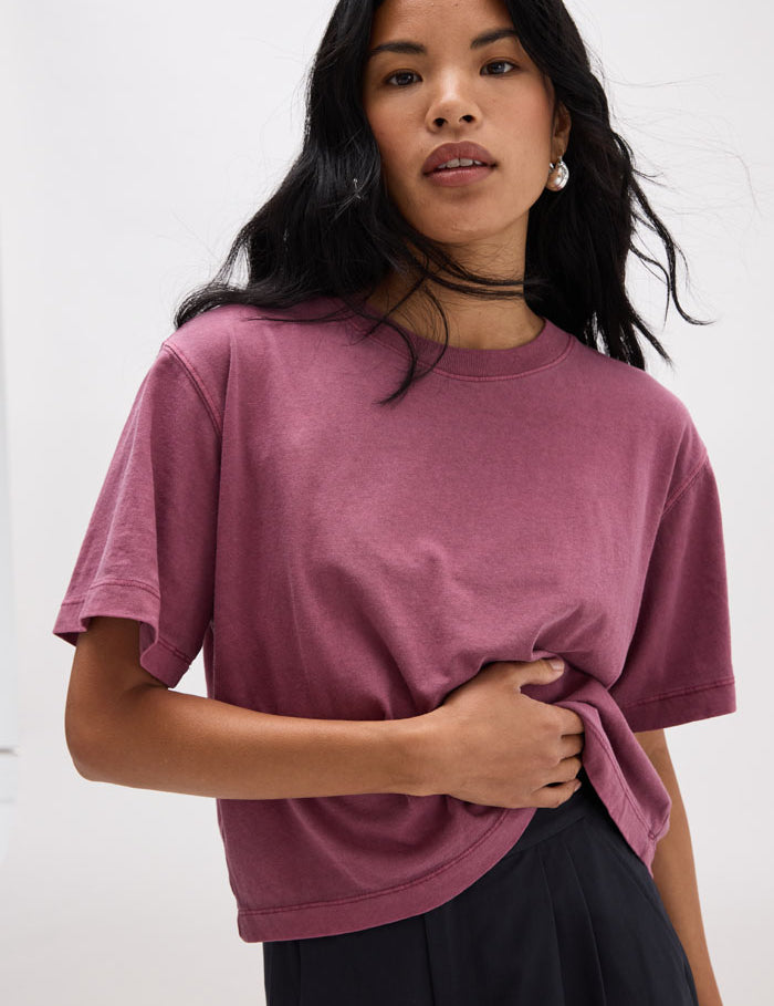 The Relaxed Crop Tee