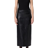 Recycled Leather Hikson Skirt