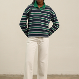 Boxy Polo Pullover