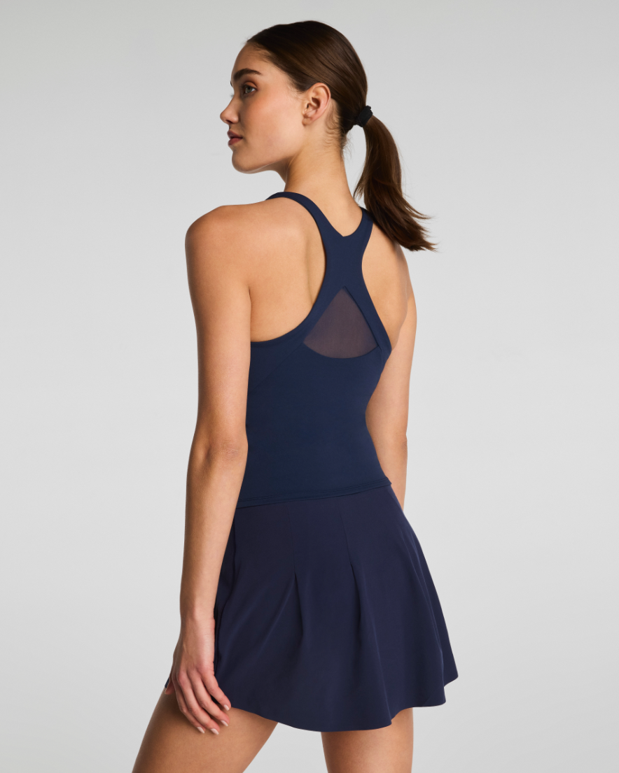 Get Moving V-neck Shelf Tank