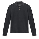 Long Sleeve Knit Polo