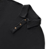 Long Sleeve Knit Polo