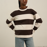 Beefy Stripe Cotton Pullover