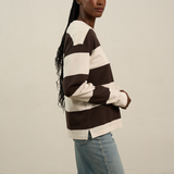 Beefy Stripe Cotton Pullover