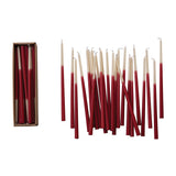 Unscented Two-Tone Thin Taper Candles