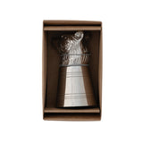 Cast Aluminum & Stainless Steel Bear Head Jigger